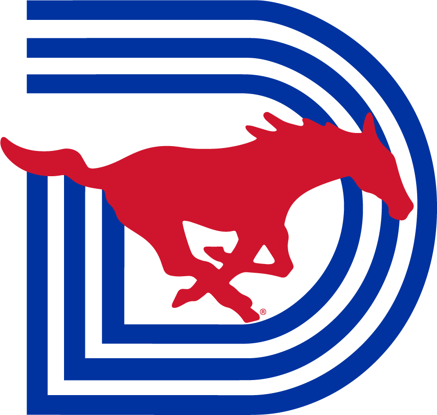 Southern Methodist Mustangs 2019-pres alternate logo diy iron on heat transfer...